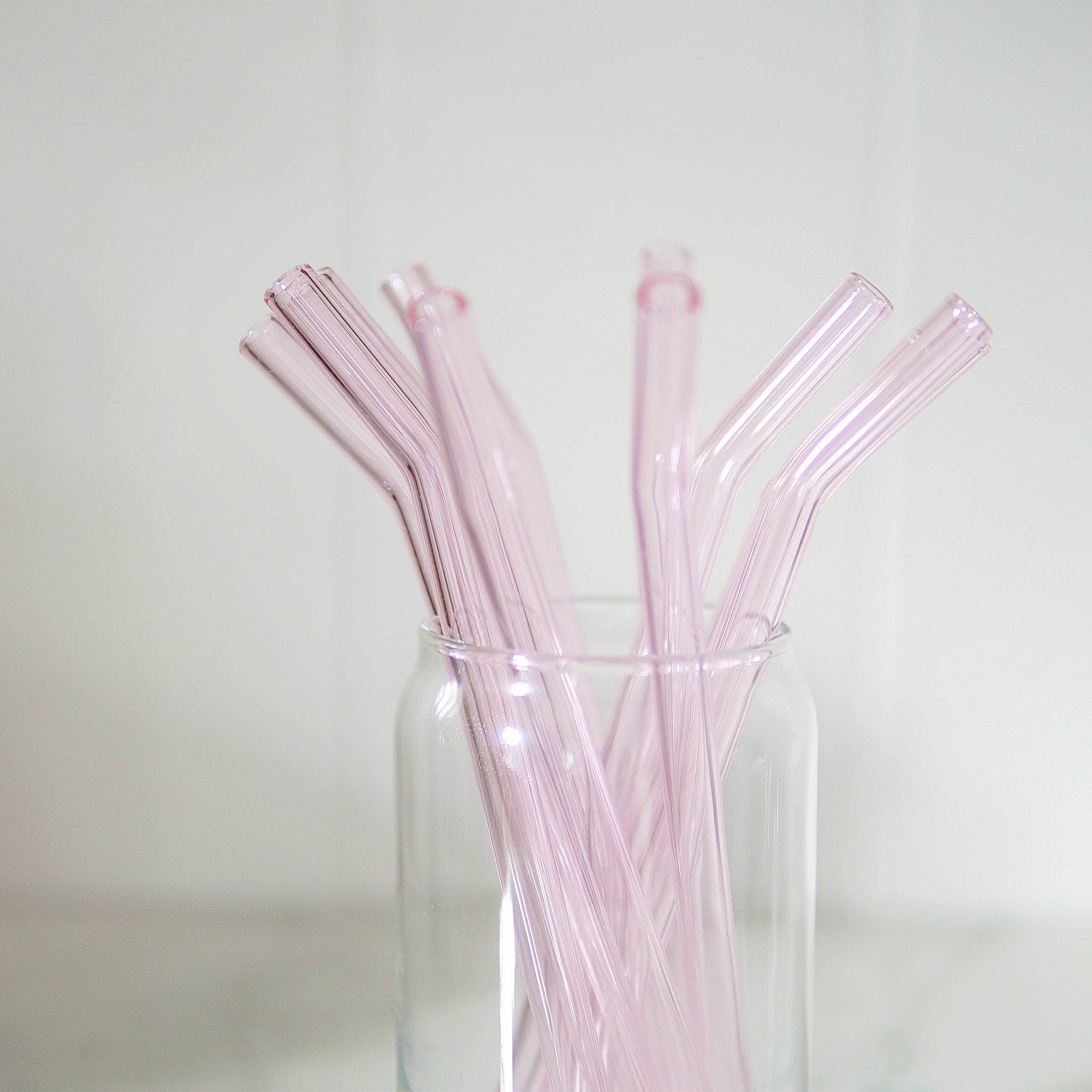 Baby Pink Reusable Straws